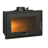 Чугунная каминная топка Invicta Hearth 700 Optimised with flue valve